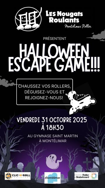 Halloween en rollers : l’Escape Game terrifiant des Nougats Roulants dans les rues de Montélimar !