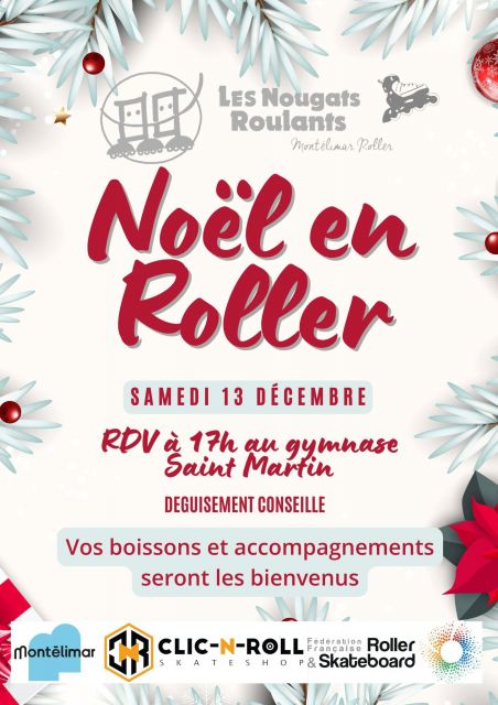 Balade de Noël des Nougats Roulants à Montélimar