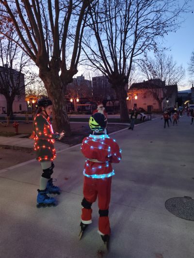 Balade de Noël des Nougats Roulants à Montélimar