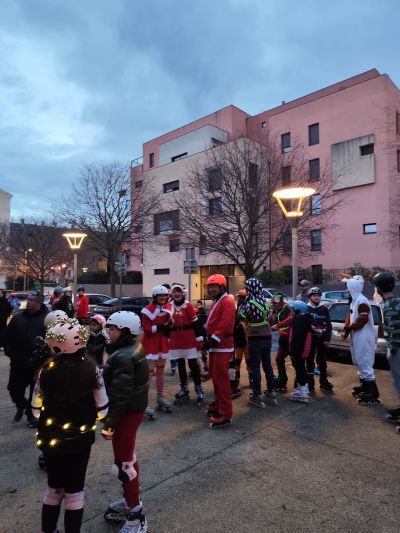Noël en Roller