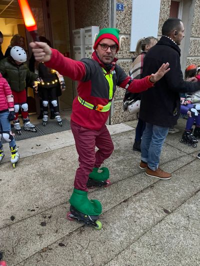 Noël en Roller