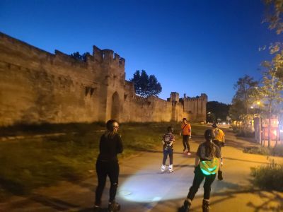 Rando nocturne à Avignon